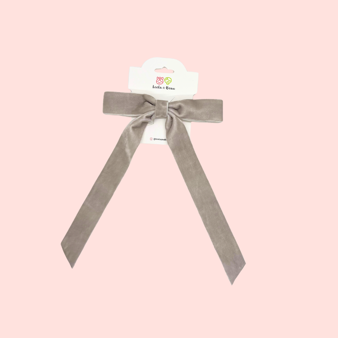 The Charlotte Velvet Bow