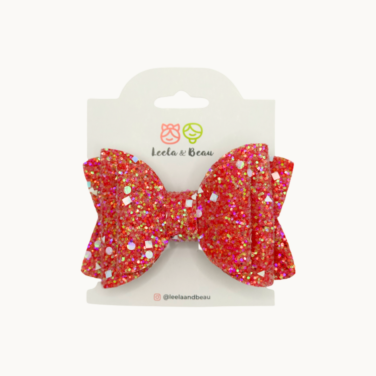 The Glitter Princess Bow