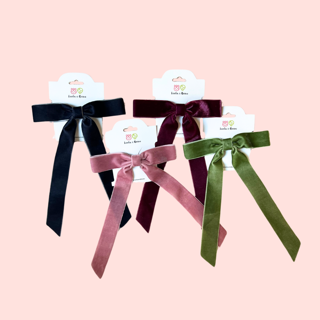 The Charlotte Velvet Bow