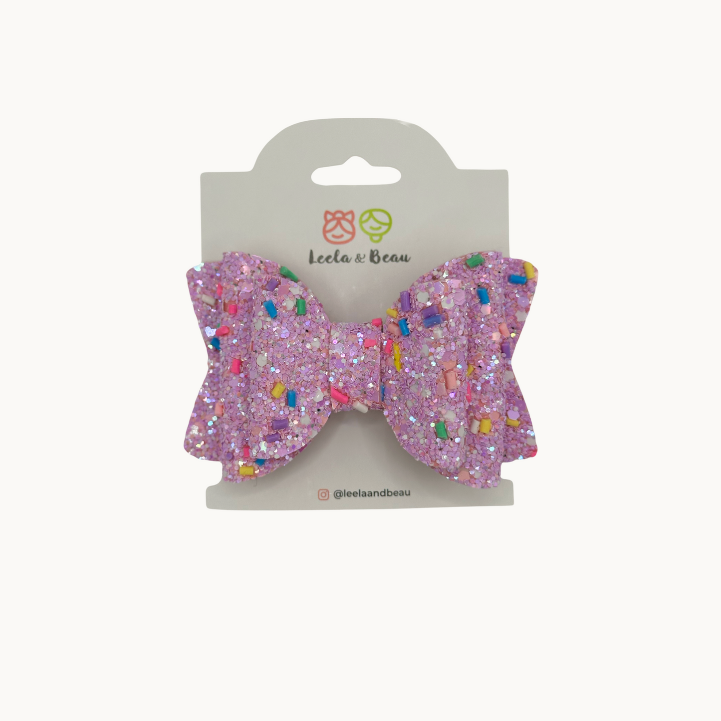 The Glitter and Sprinkles Princess Bow