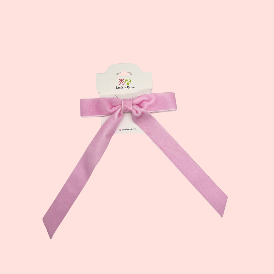 The Charlotte Velvet Bow