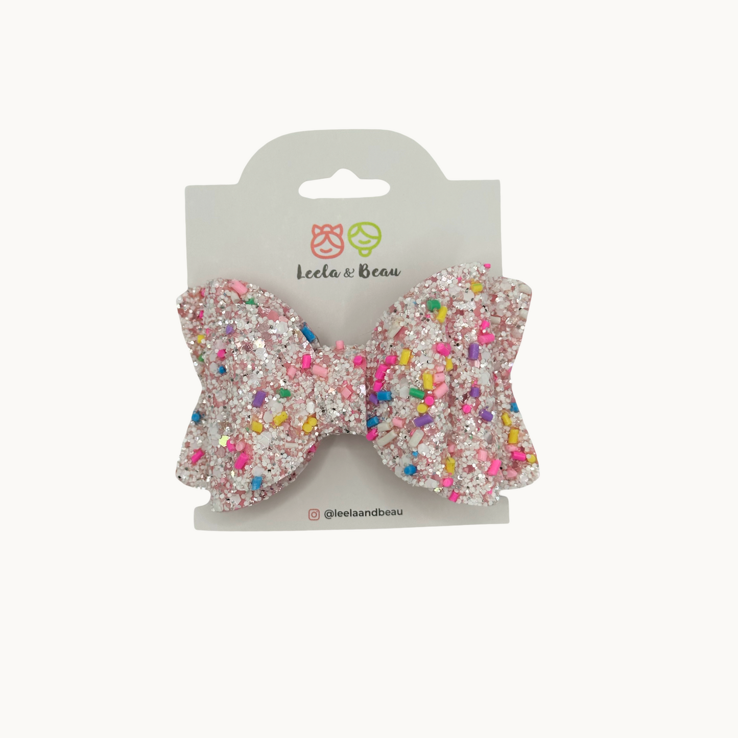 The Glitter and Sprinkles Princess Bow