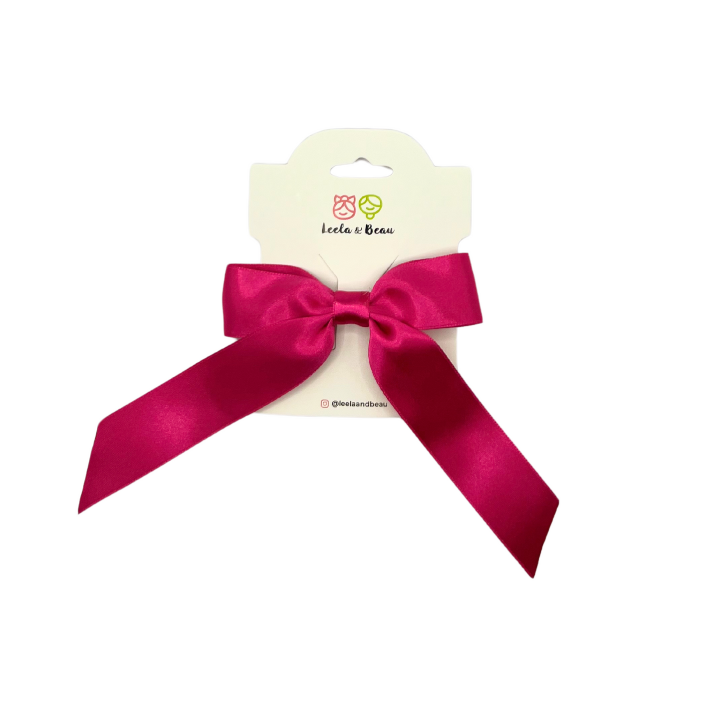 The Mini Charlotte Silk Bow
