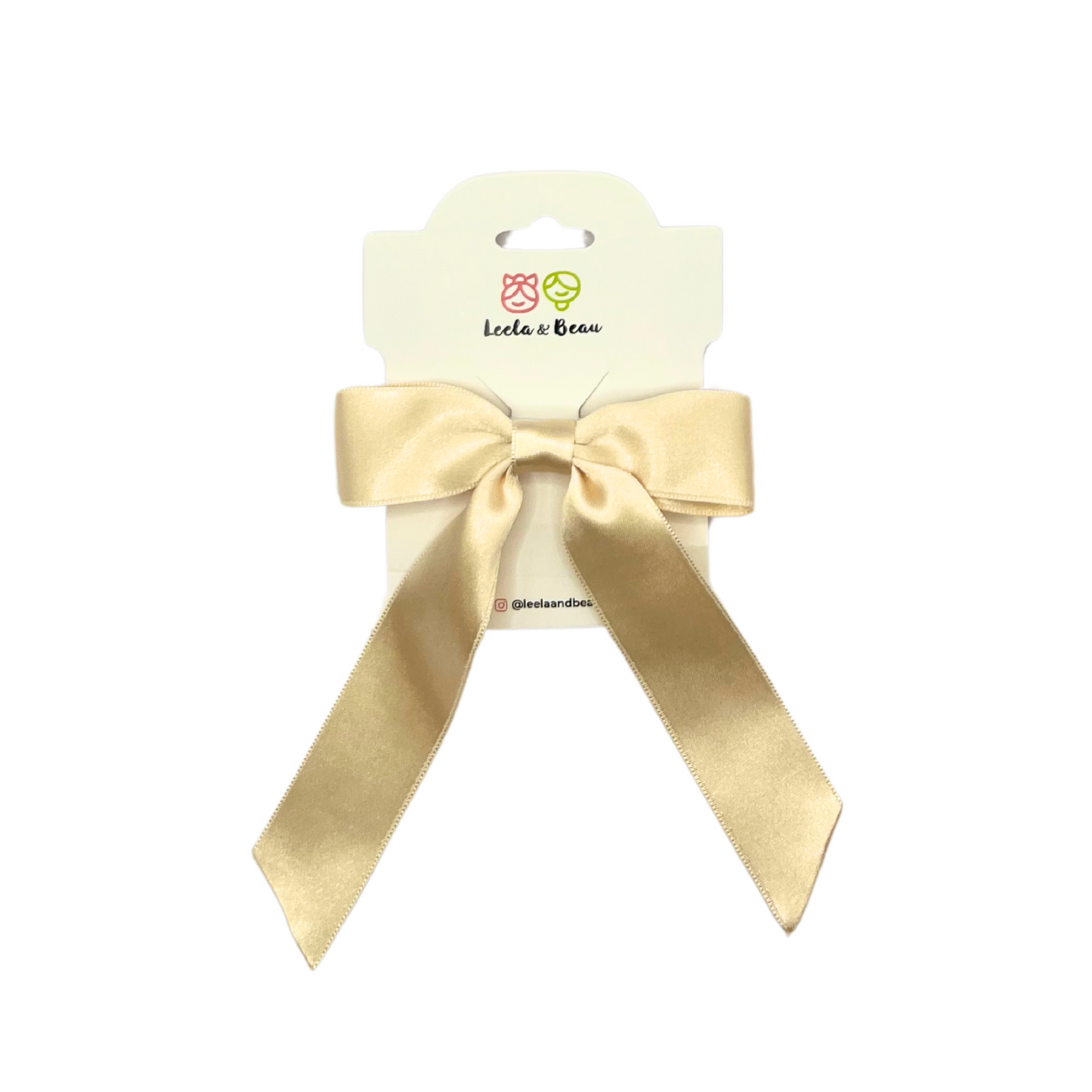 The Mini Charlotte Silk Bow