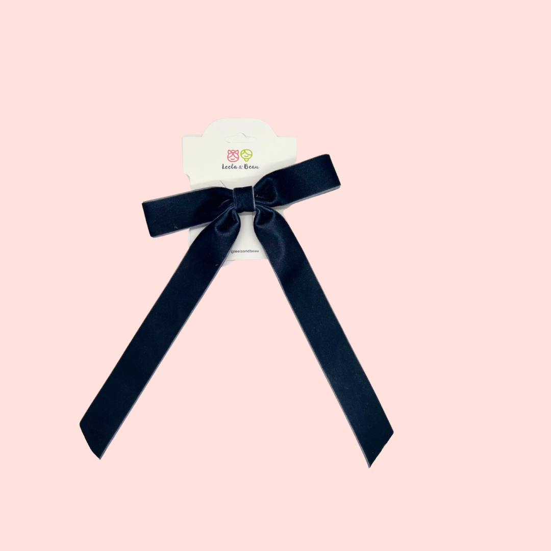 The Charlotte Velvet Bow