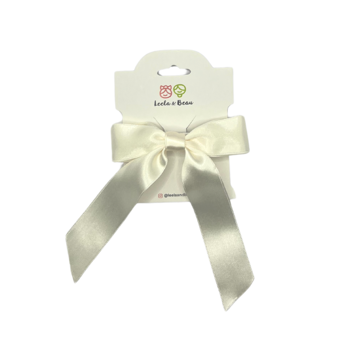 The Mini Charlotte Silk Bow