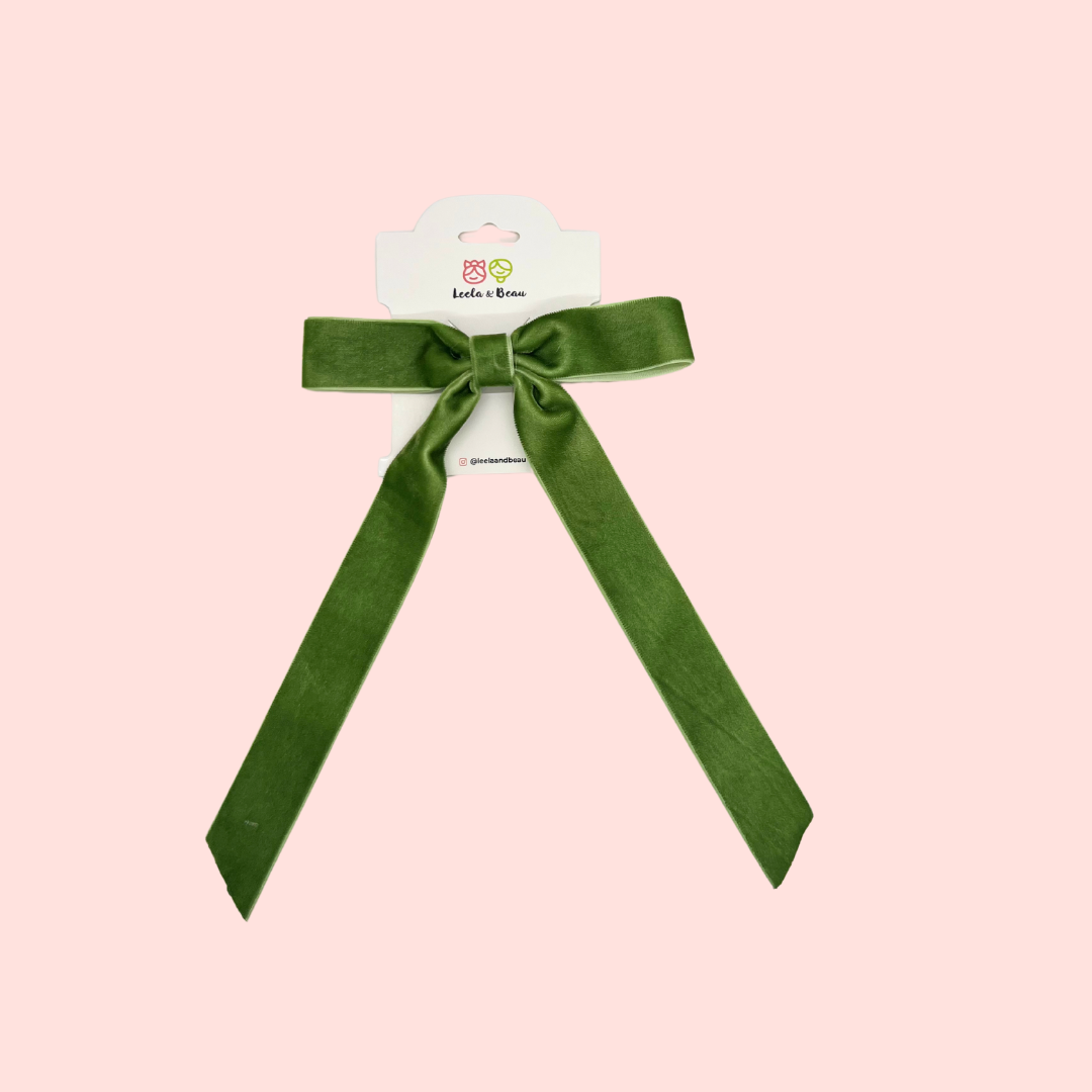 The Charlotte Velvet Bow