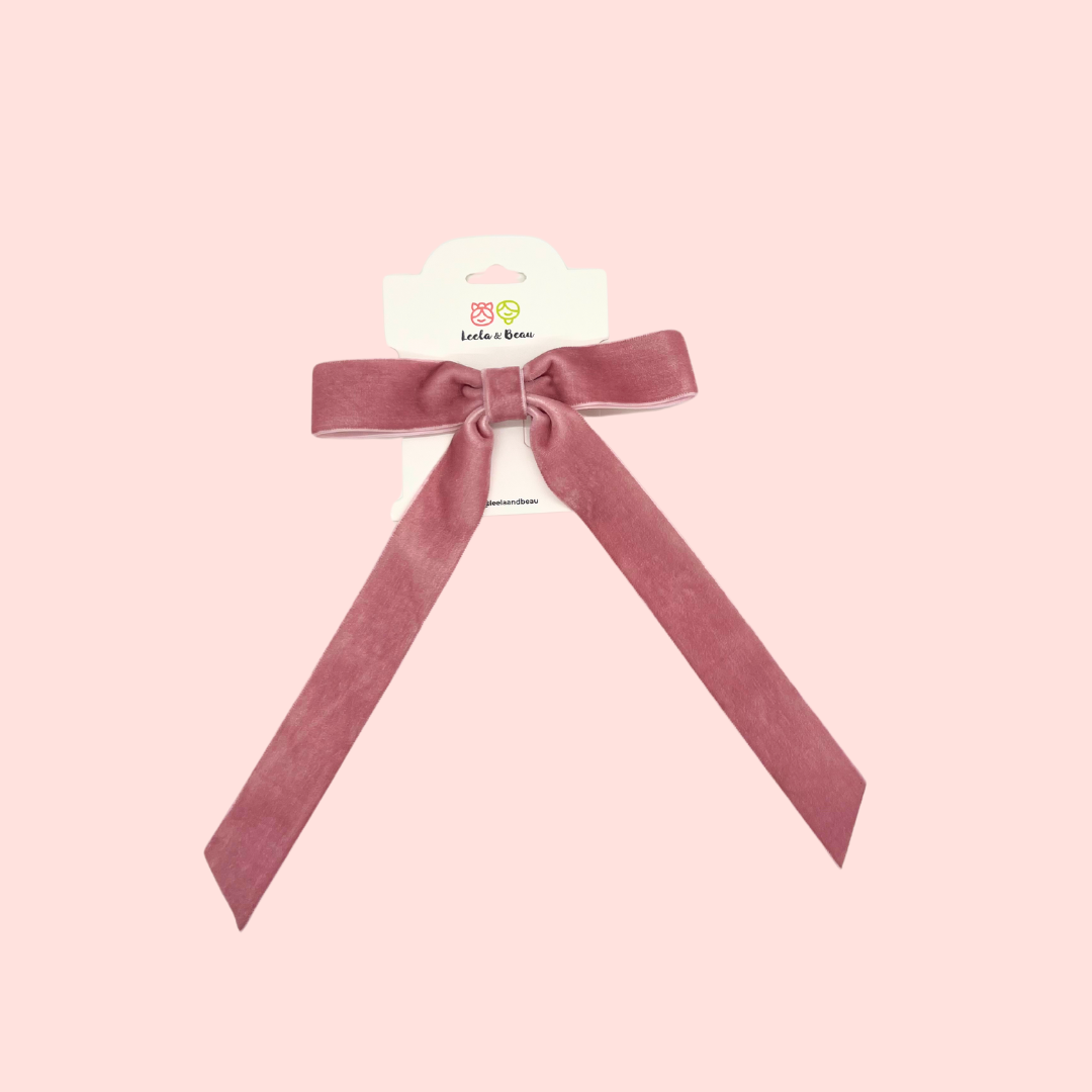The Charlotte Velvet Bow