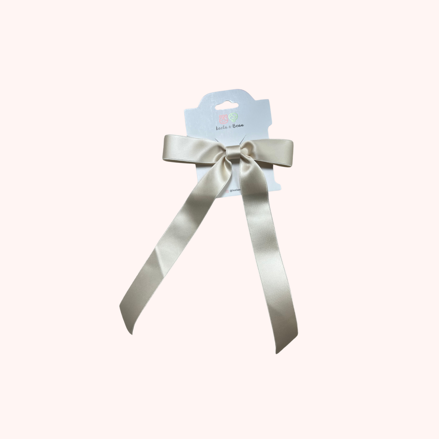 The Charlotte Silk Bow