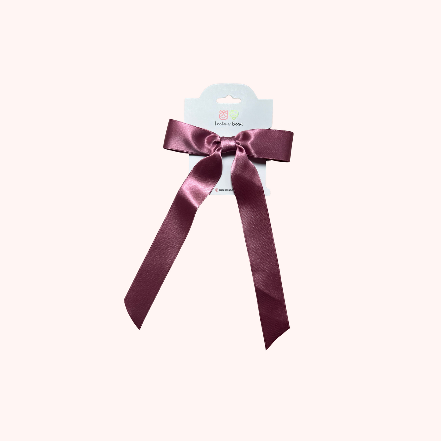 The Charlotte Silk Bow