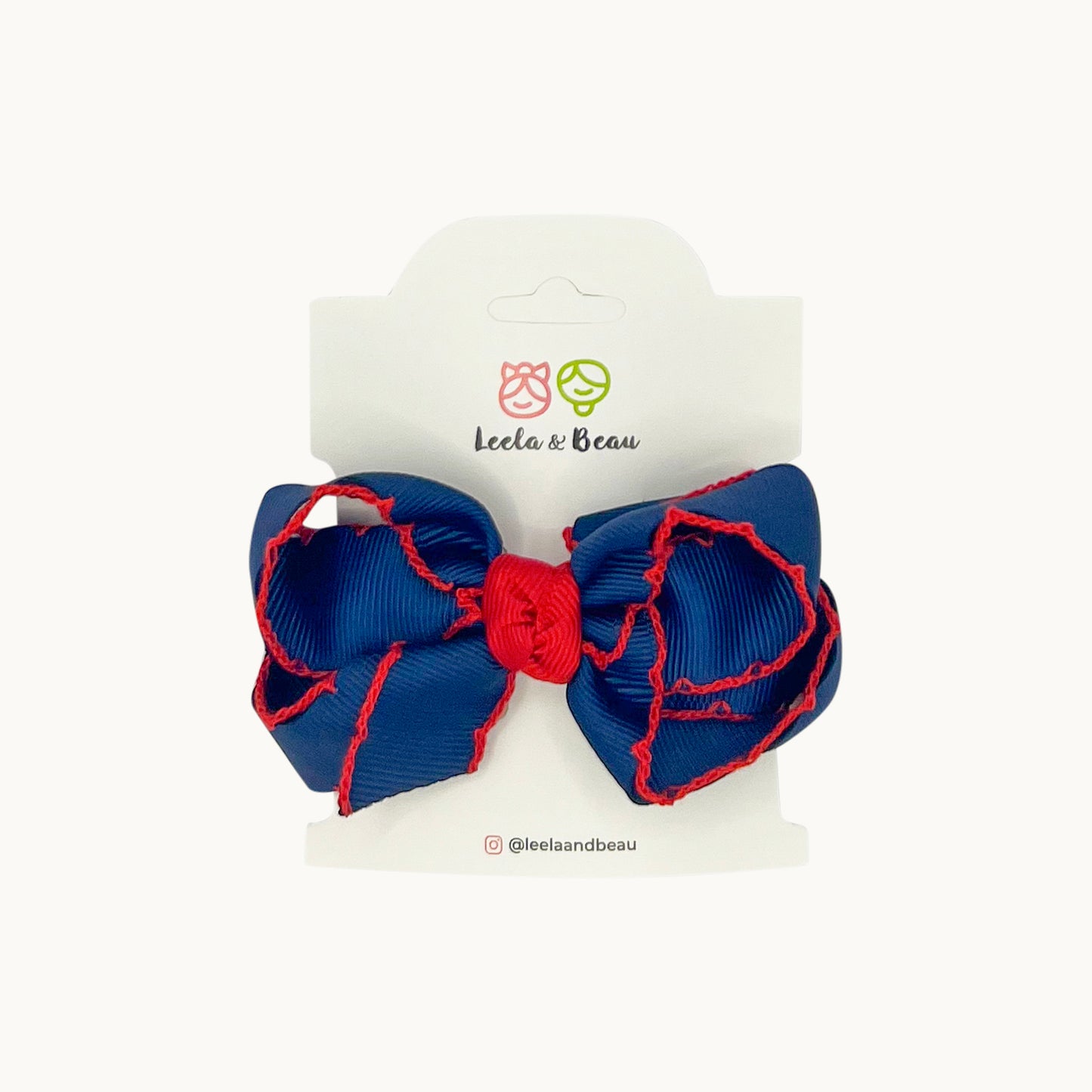 Mini Crochet Edge Bow