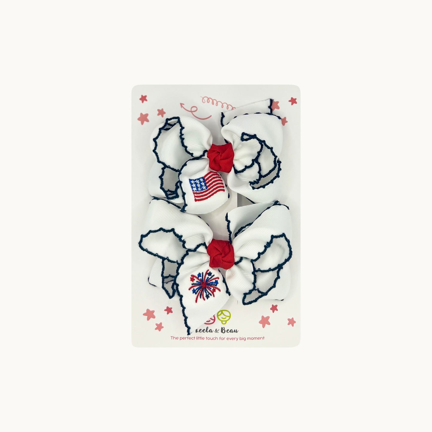 Patriotic Crochet Edge Duo (2 Pk)