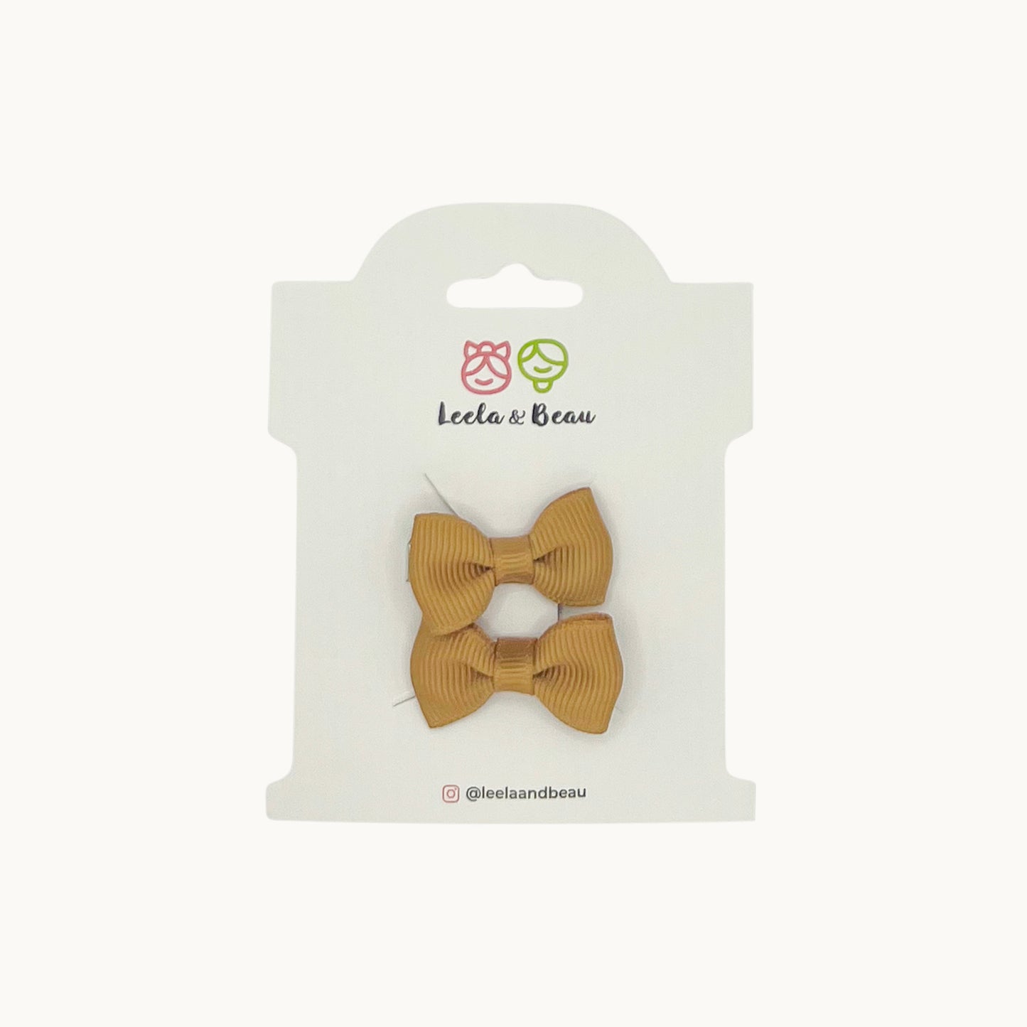The Dainty Mini Classic bow (2pk)