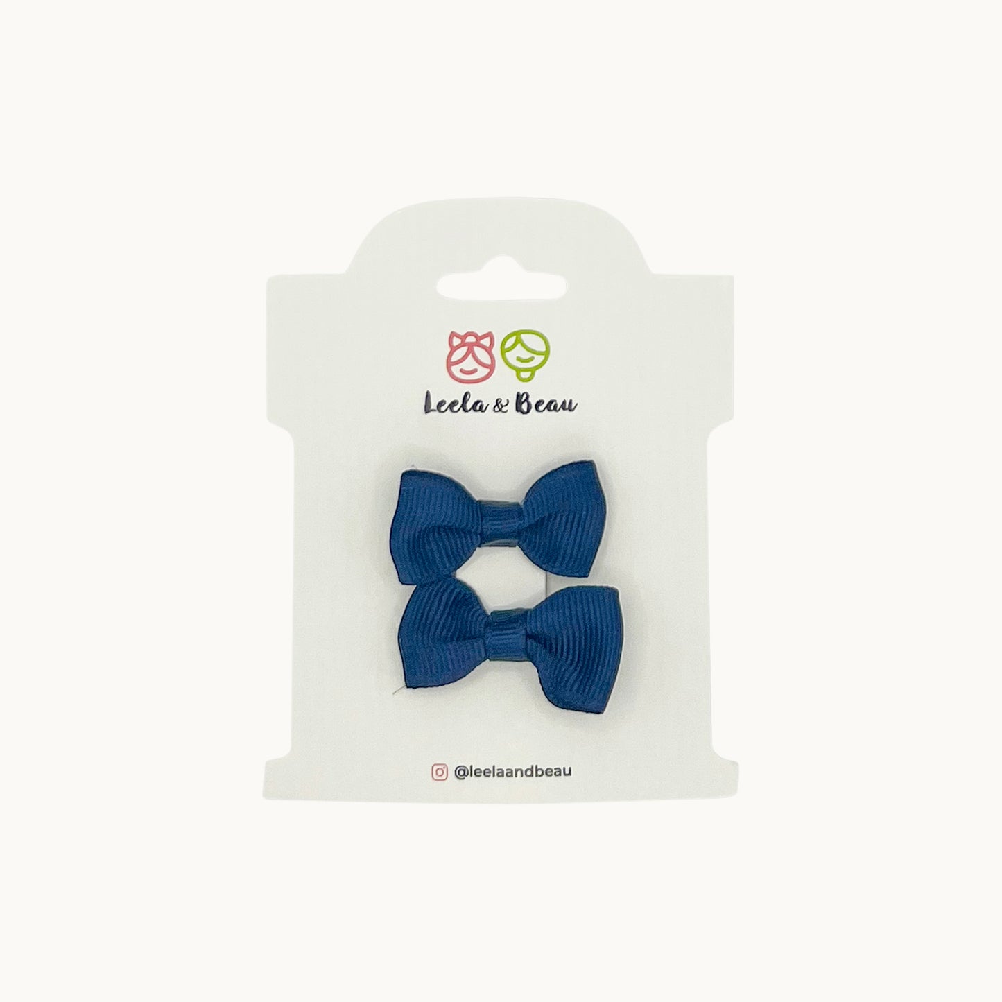 The Dainty Mini Classic bow (2pk)
