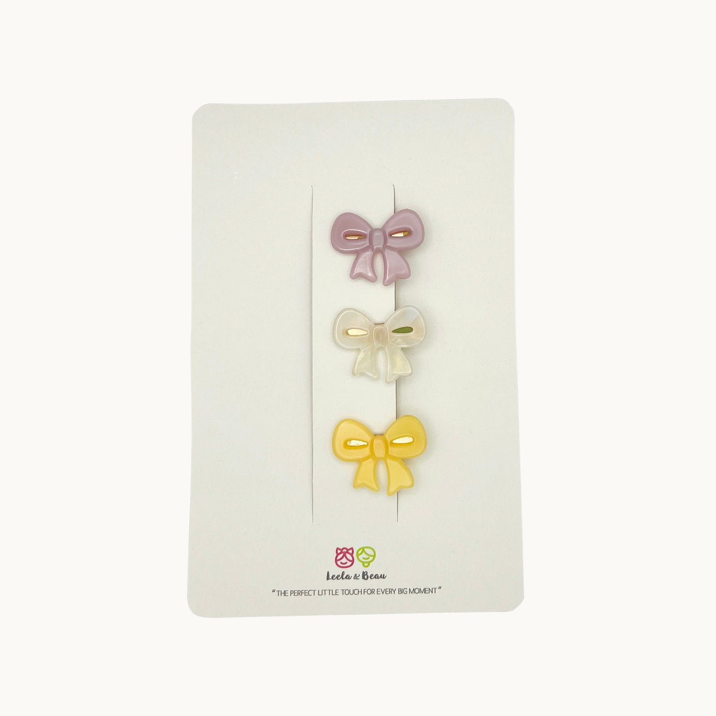 Mini Bow Clips