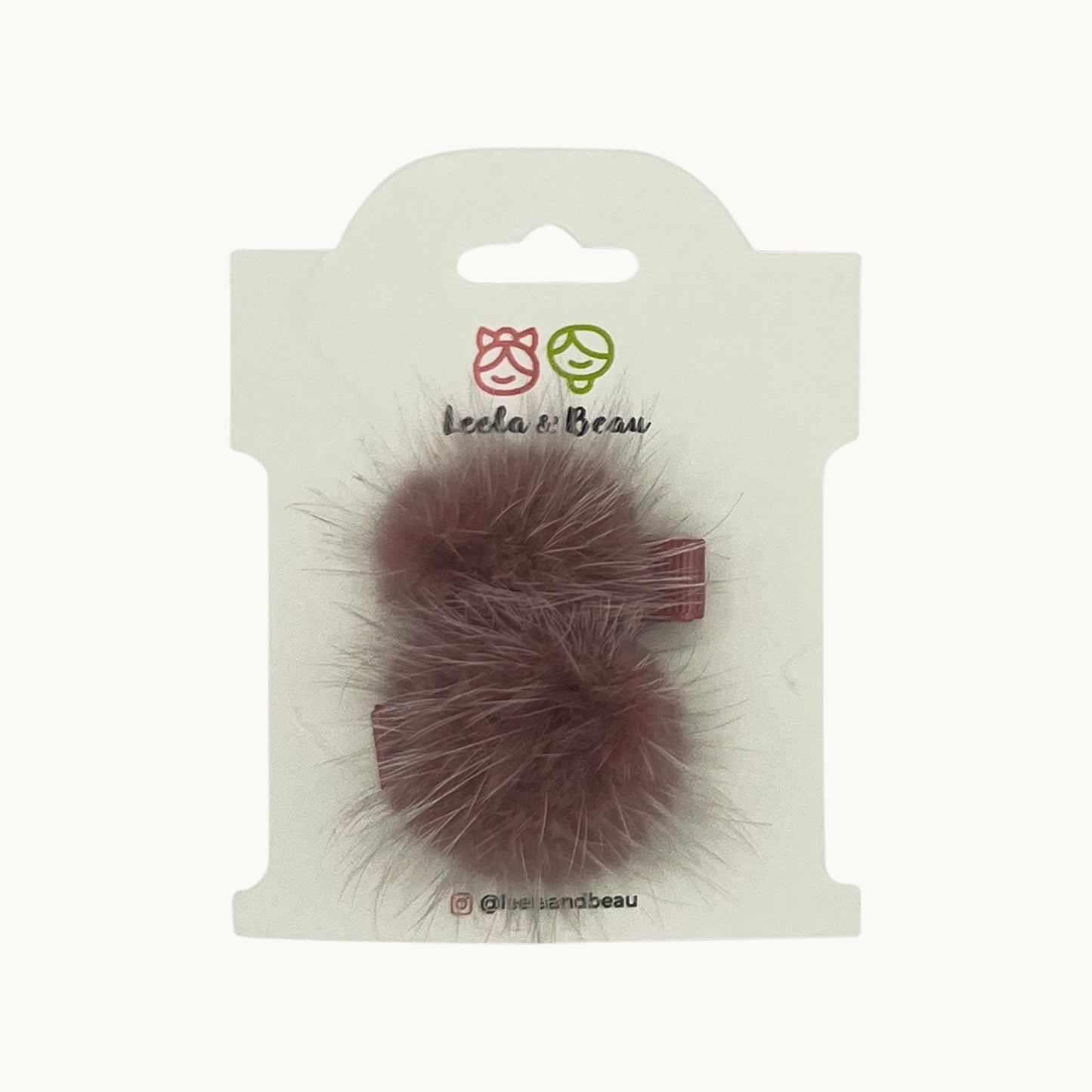 Penelope Pom-Pom Clip (2pk)