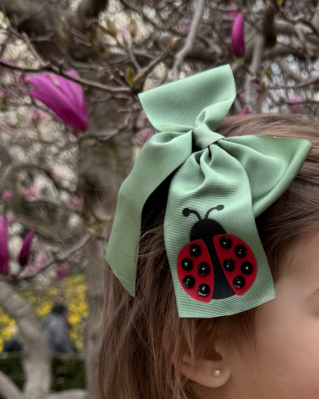 The Bug Vinyl Monica Hair Bow