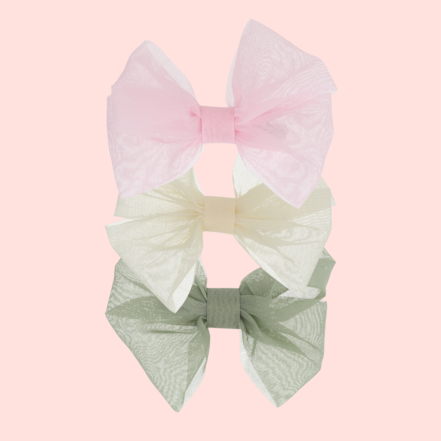 The Laura Rustic Tulle Bow