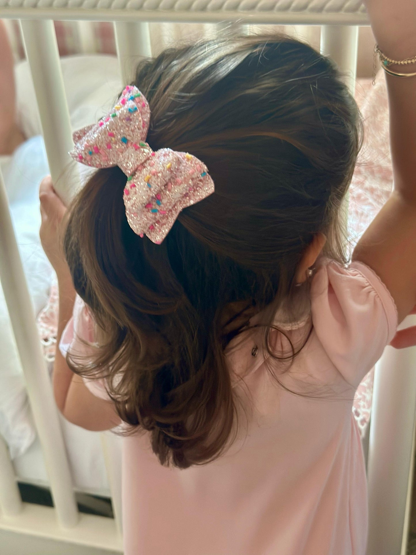 The Glitter and Sprinkles Princess Bow
