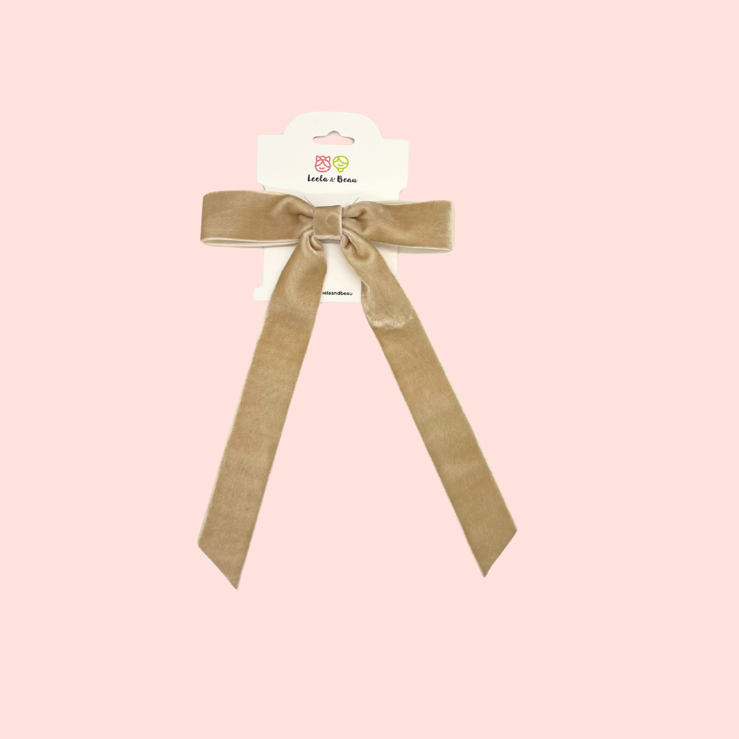 The Charlotte Velvet Bow