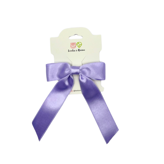 The Mini Charlotte Silk Bow