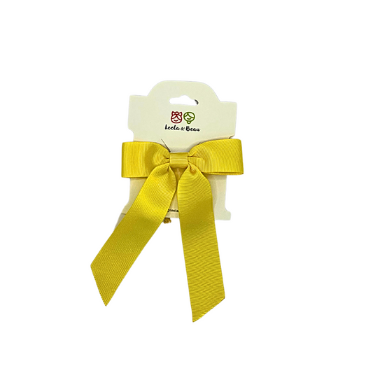 The Mini Charlotte Faille Bow