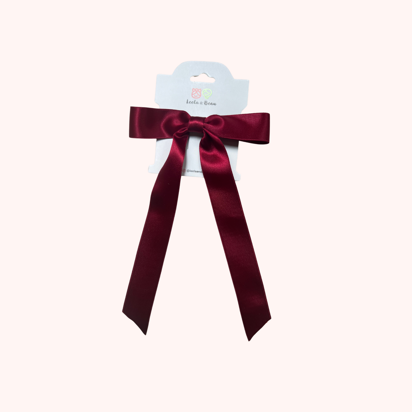 The Charlotte Silk Bow