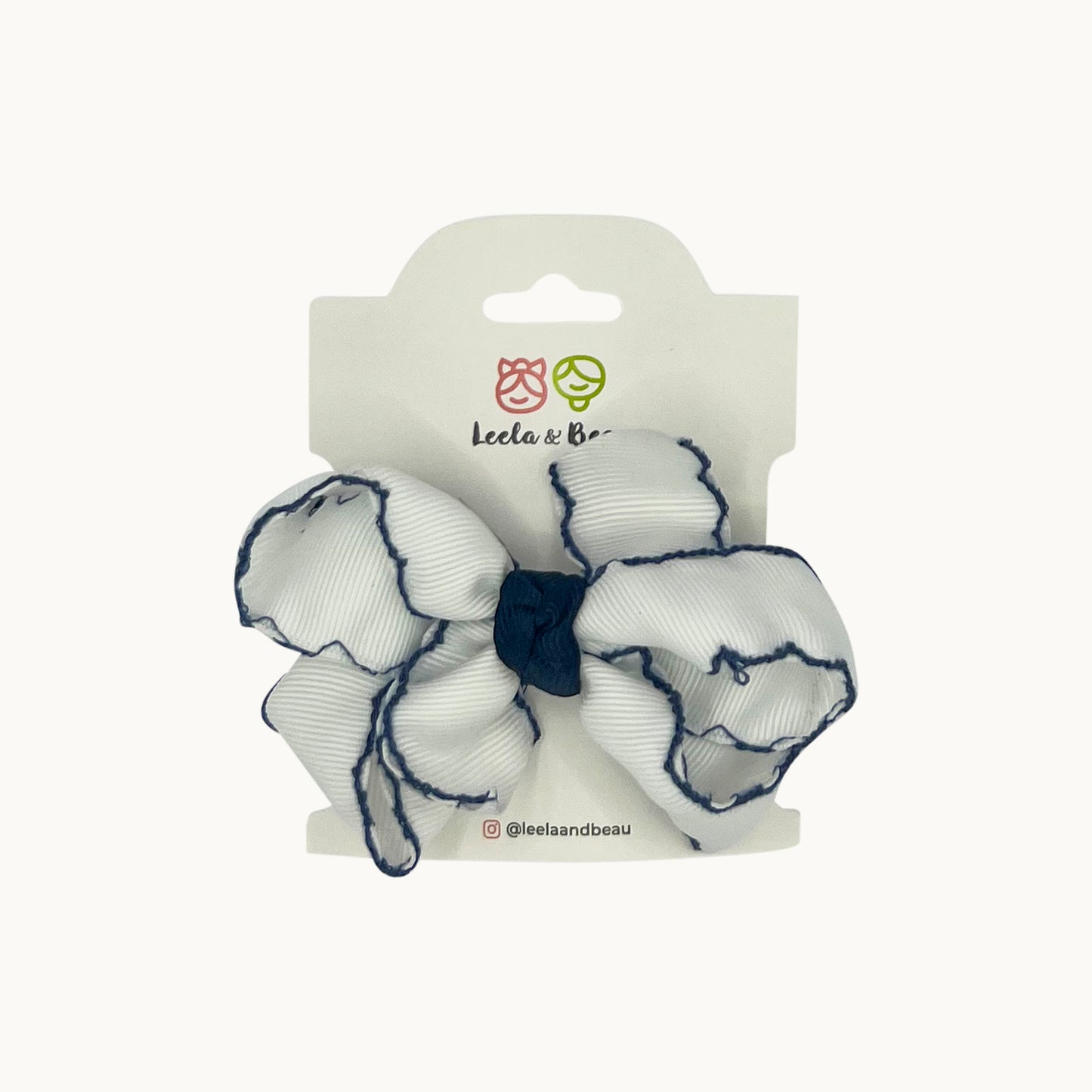 Mini Crochet Edge Bow
