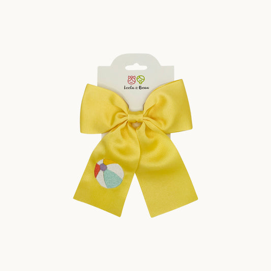Embroidered Beach Ball Monica Bow