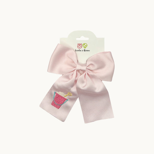 Embroidered Sand Bucket Monica Bow