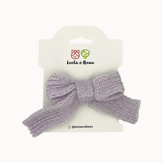 The Cozy Wool Bow