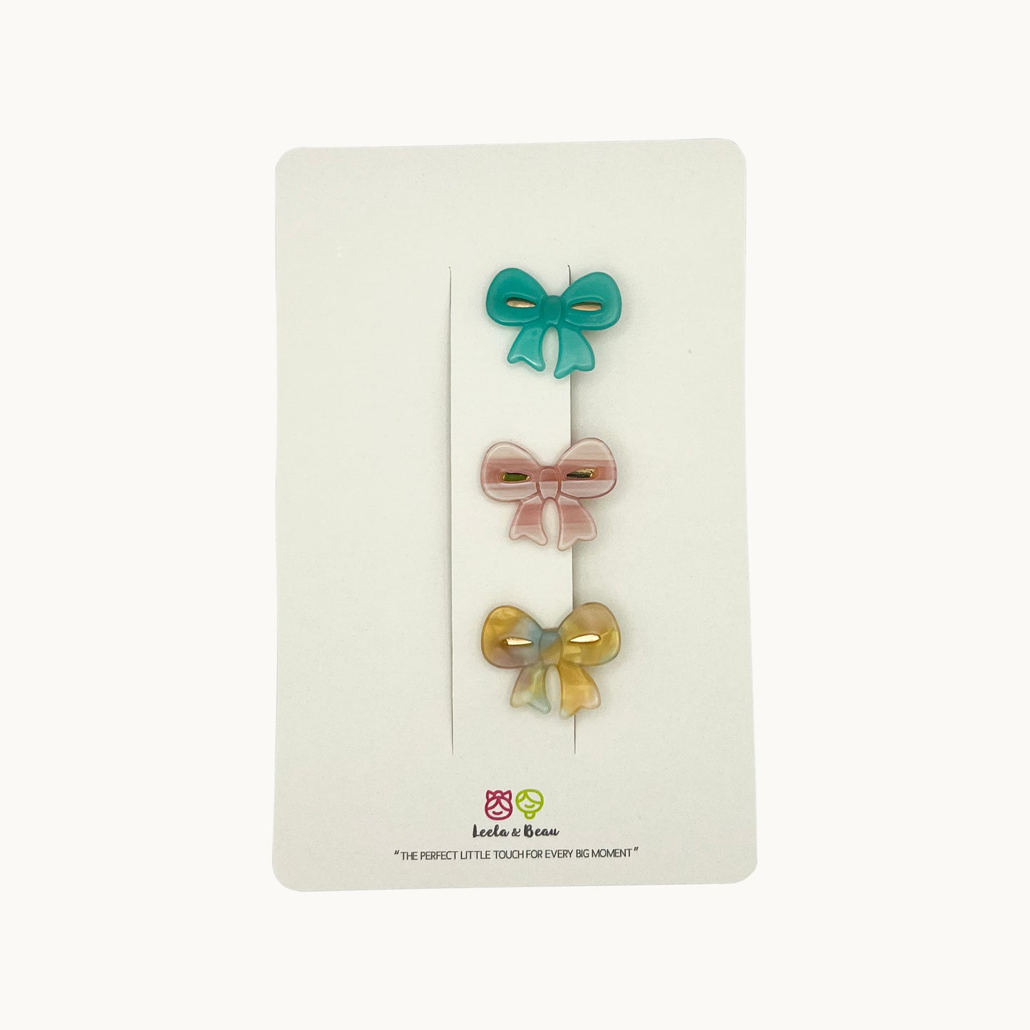 Mini Bow Clips