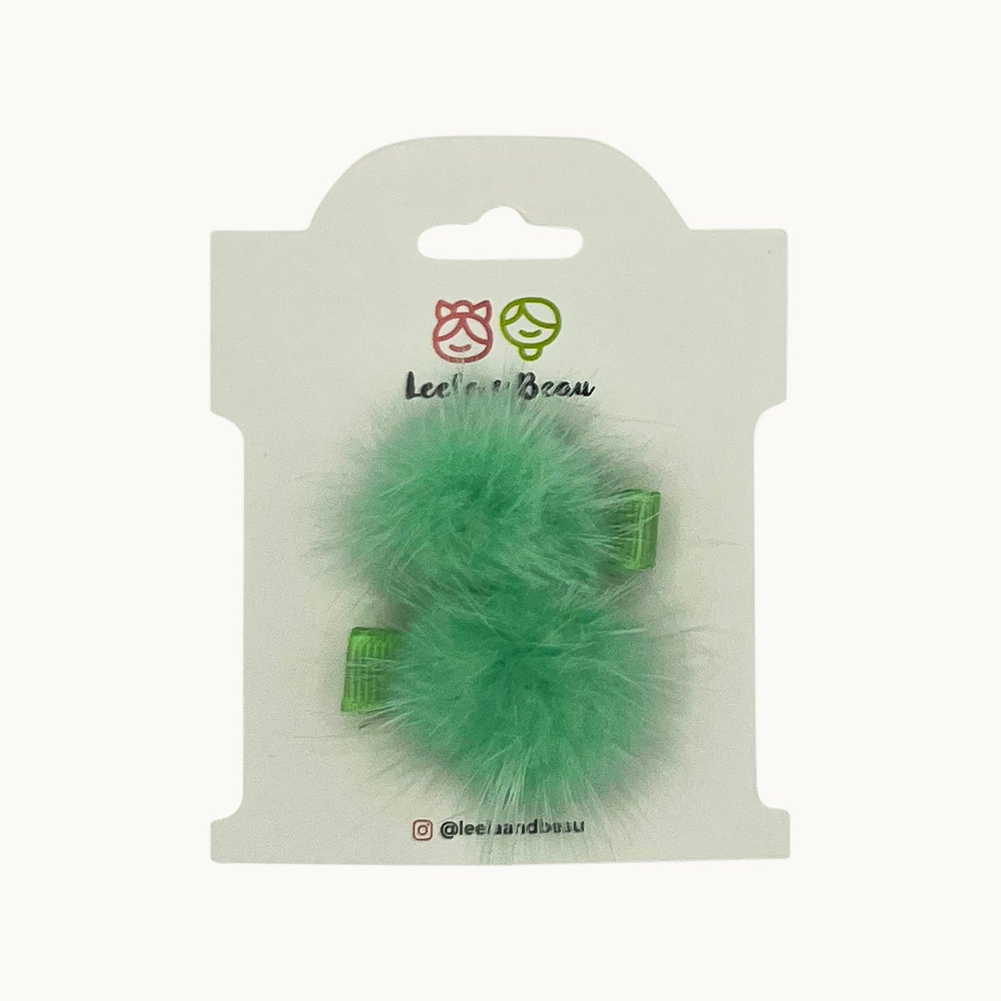 Penelope Pom-Pom Clip (2pk)