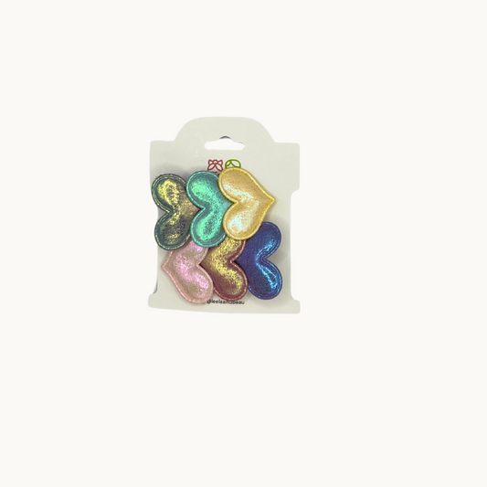 Glowing Hearts Clips (2pk)